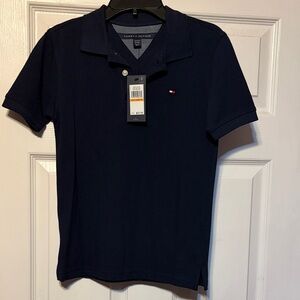 Tommy Hilfiger Men's Dark Navy Short Sleeve Polo